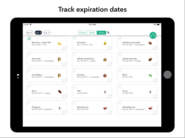 Nowaste Food Inventory List On The App Store