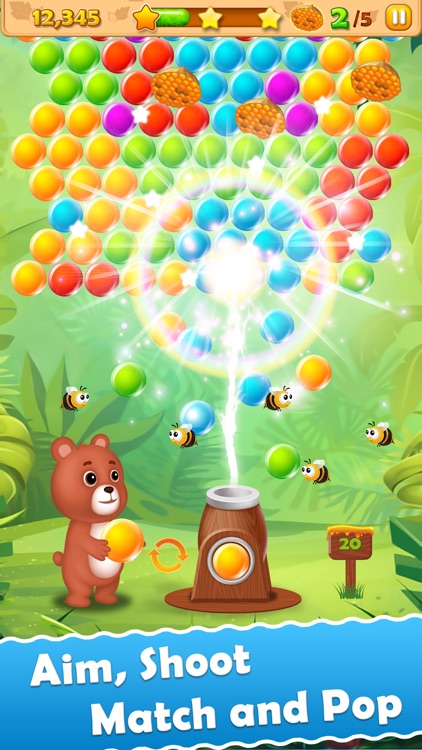 Bubble Shooter Bear