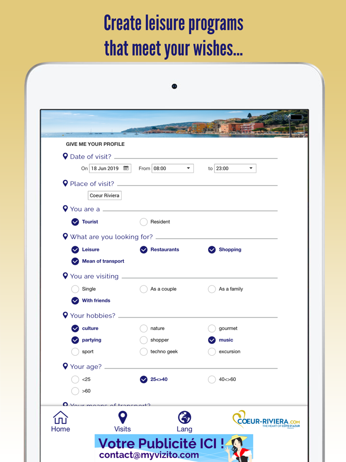 MyVizito Coeur Riviera
