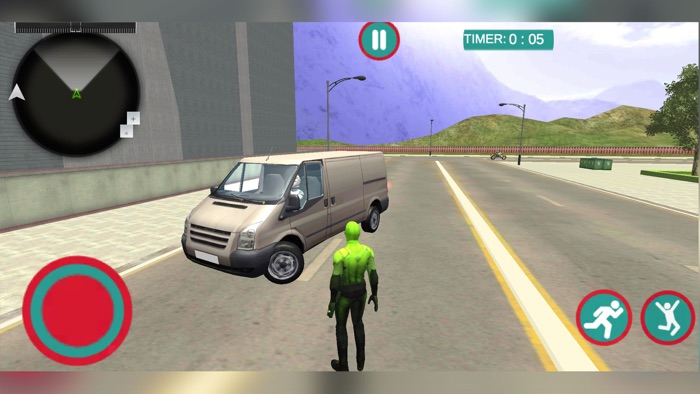 超级Flash英雄黑帮复仇3D：城市战斗