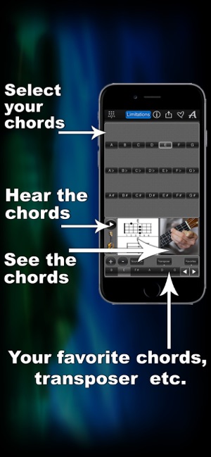 Ukulele Chords Lite LR(圖1)-速報App