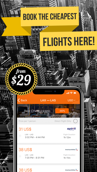 Cheap Flight Finder & Tickets screenshot 4