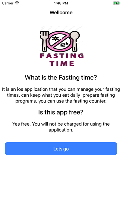 Fasting time screenshot 2