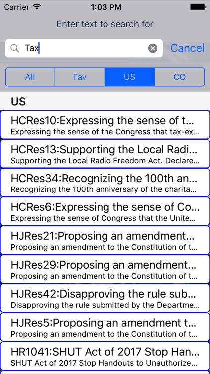 BillTrack50 screenshot-4