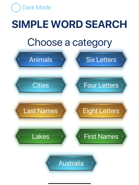 Simple Word Search screenshot 1