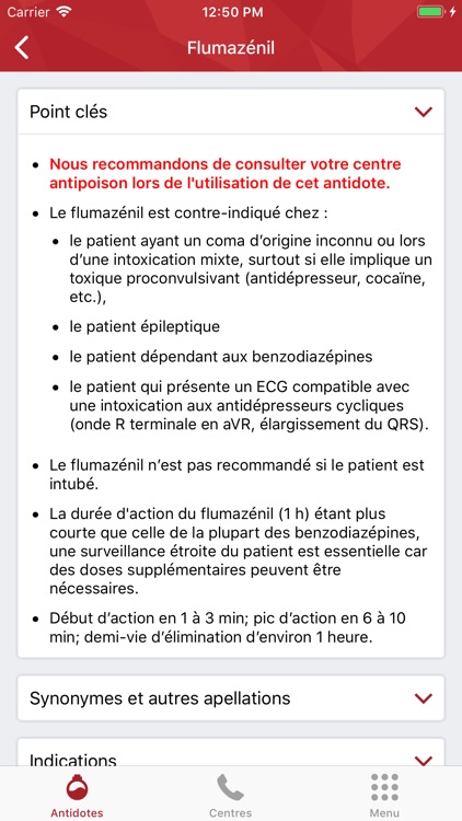 Canadian antidote guide