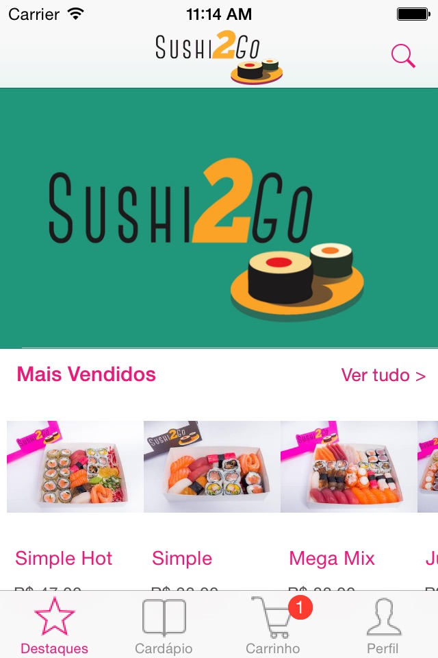 Sushi2Go screenshot 2