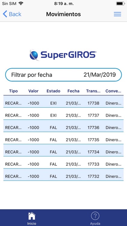 SuperGIROS Móvil screenshot-7