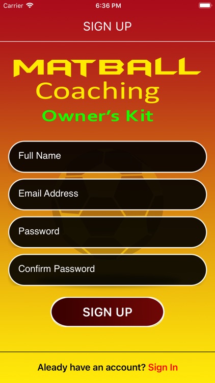 Matball Coaching Owners Kit