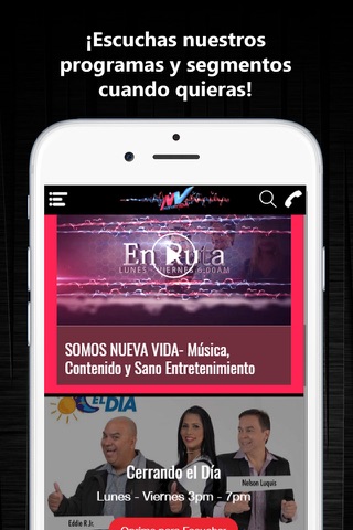 Nueva Vida FM screenshot 2