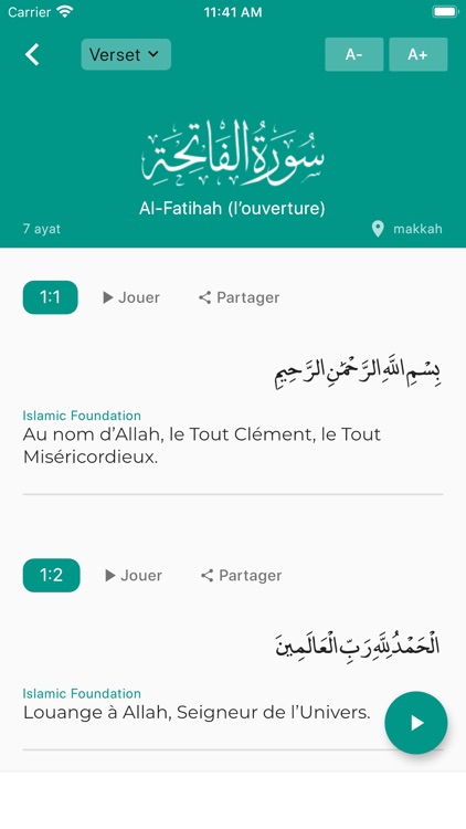 Quran French