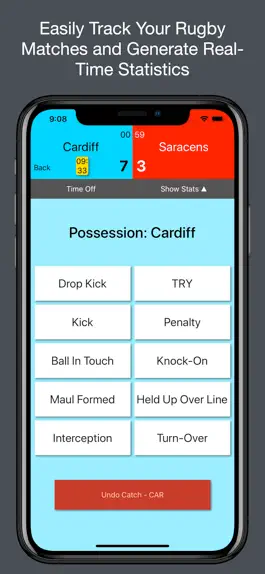 Game screenshot Breakdown: Rugby Stats mod apk