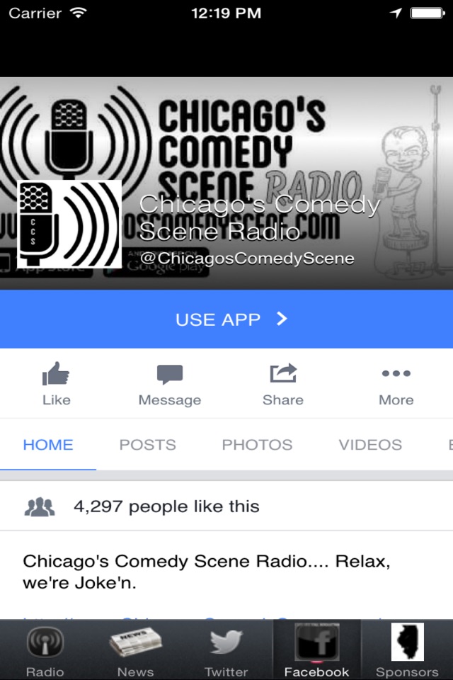 Chicago's Comedy Scene Radio screenshot 4