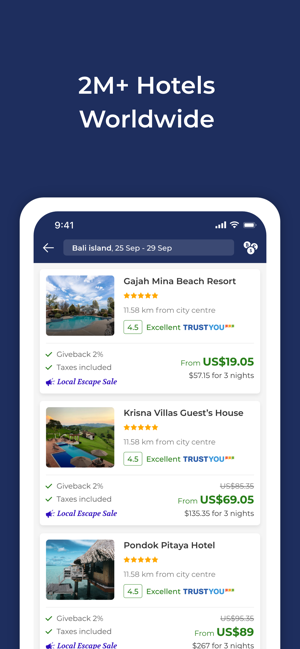 Travala.com: Hotel Deals(圖2)-速報App