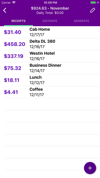 Smart Receipts