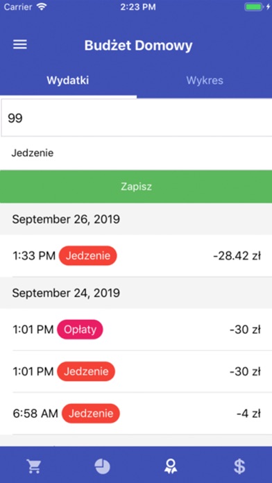Budżet Domowy screenshot 2