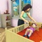 Perform real life tasks of a mom and try to become a perfect mother for your child