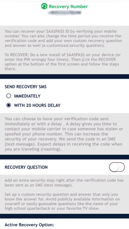SAASPASS Authenticator 2FA MFA screenshot-9
