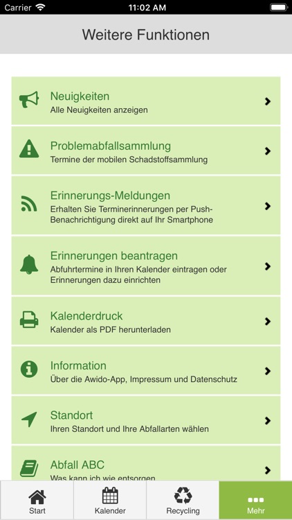 Landkreis Kronach Abfall-App screenshot-5