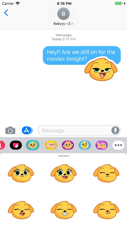 Michi Moji Puppy - Dog Emojis