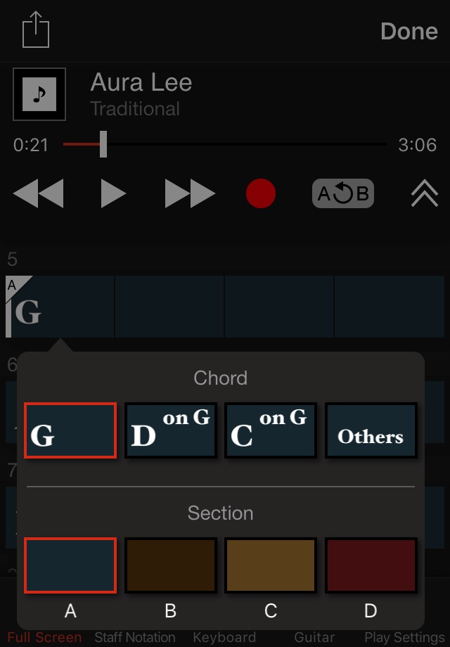 Chord Tracker - US screenshot 2