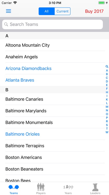 Baseball Stats 2020 Edition