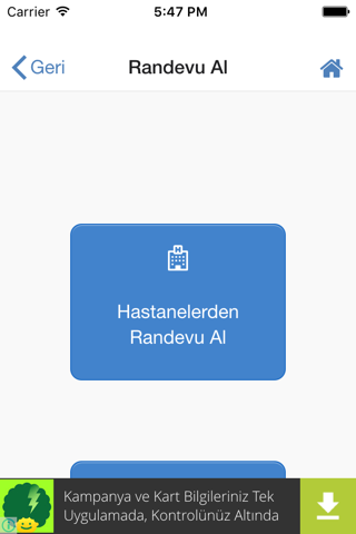 Hastane Randevu - náhled