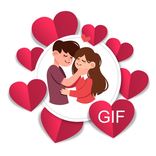Romantic Gif Stickers icon