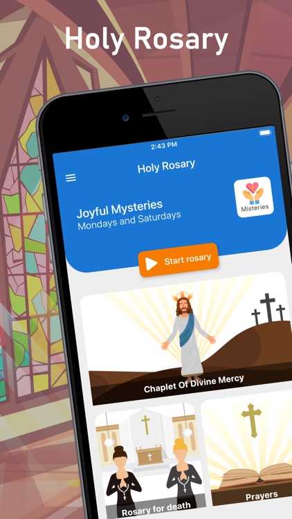 The Holy Rosary with voice