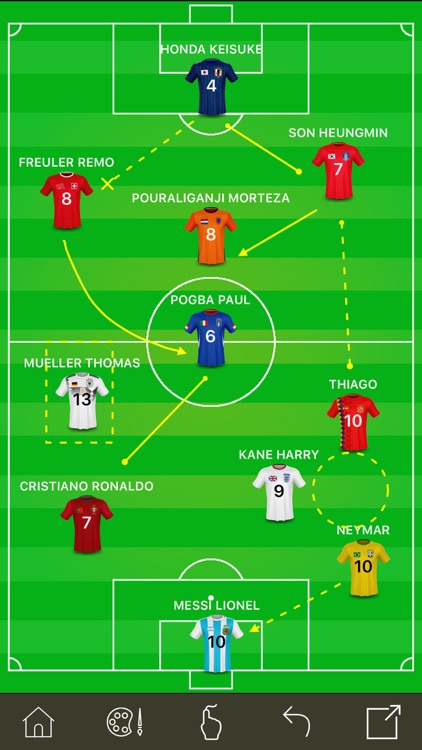 Football Team Builder & Lineup by Nguyen SonTung