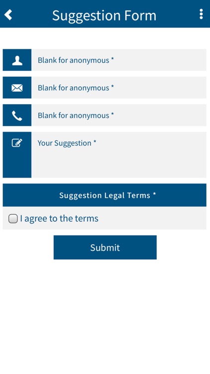 The Suggestion Box App