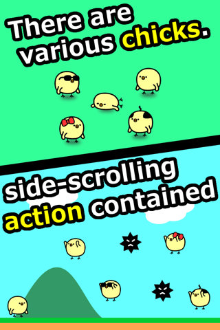 Feed Chicks! - weird cute game screenshot 4