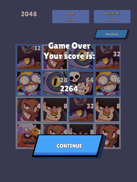 2048 For Brawl Stars Tiles Apps 148apps - brawl stars de 2048 pixel