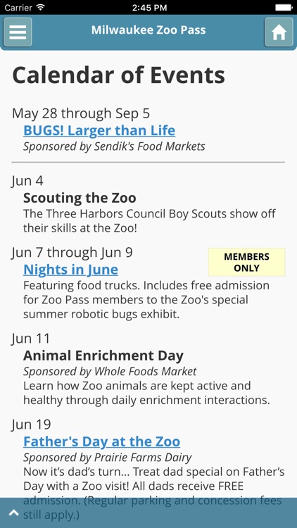 Milwaukee Zoo Pass App screenshot-3