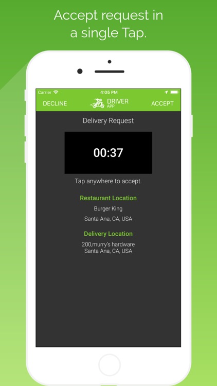 CubeFoodDelivery Driver screenshot-3