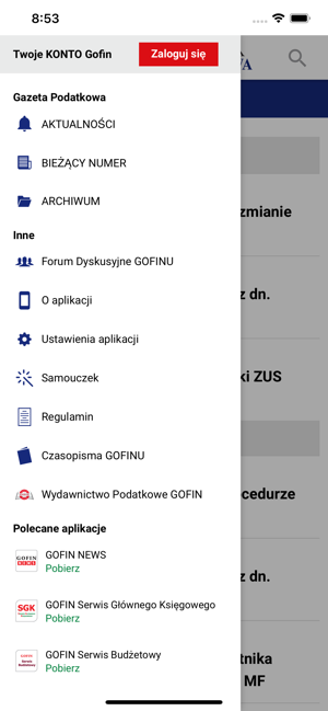 GOFIN Gazeta Podatkowa(圖2)-速報App