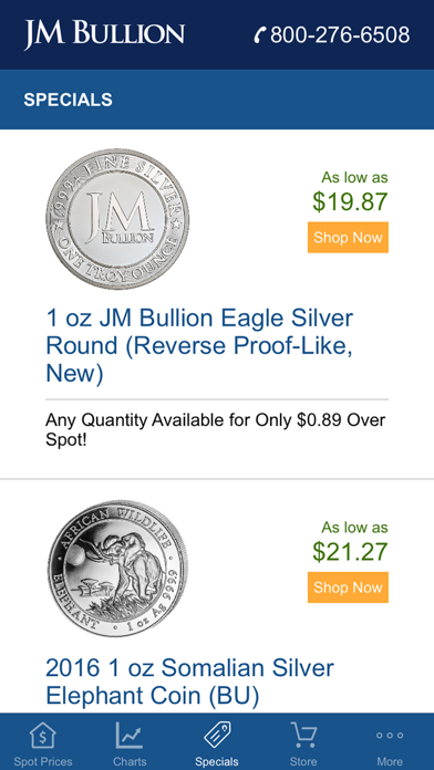 How to cancel & delete Gold & Silver Spot JM Bullion from iphone & ipad 3