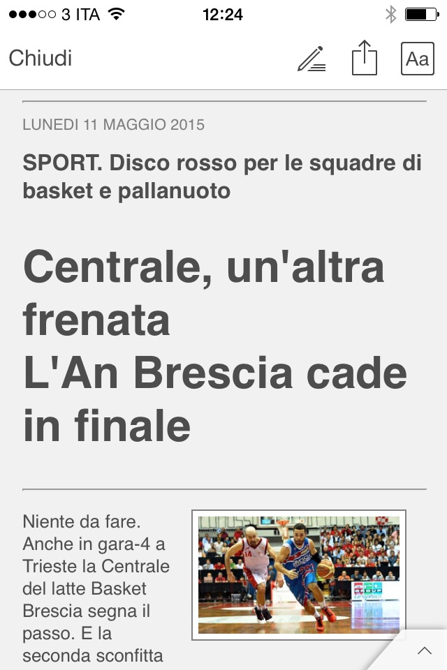 Bresciaoggi screenshot 4