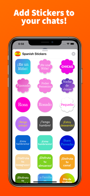 Spanish Stickers for iMessage(圖4)-速報App