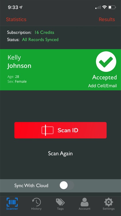 ID Scanner by Servall Data Systems Inc.