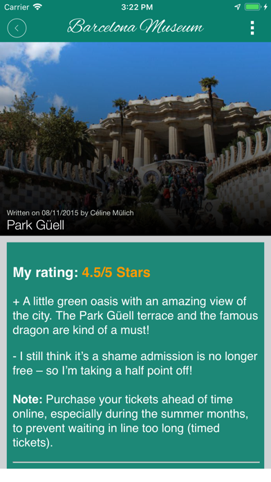 How to cancel & delete Barcelona Museums and sights from iphone & ipad 4