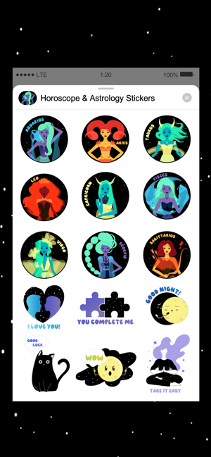 Horoscope & Astrology Stickers(圖2)-速報App