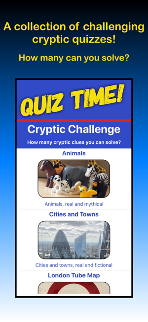 Quiz Time! Cryptic Challenge