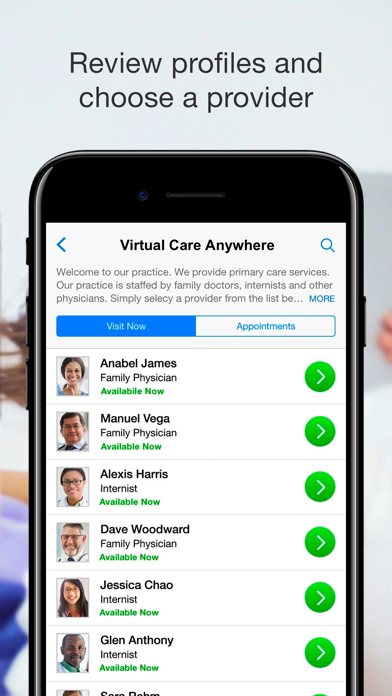 Virtual Care Anywhere screenshot 2