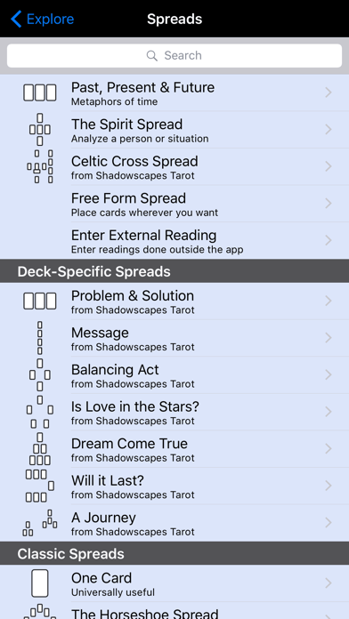 How to cancel & delete Shadowscapes Tarot from iphone & ipad 3