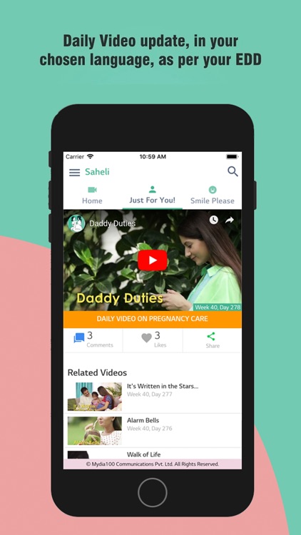 Saheli (Pregnancy Care App) screenshot-3