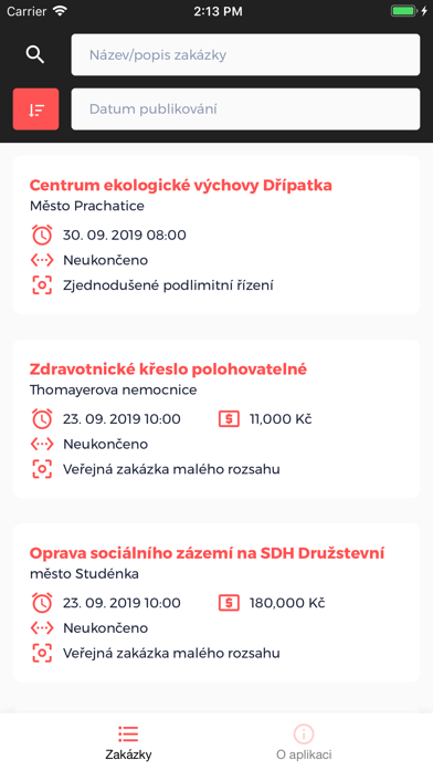 How to cancel & delete Veřejné zakázky from iphone & ipad 1