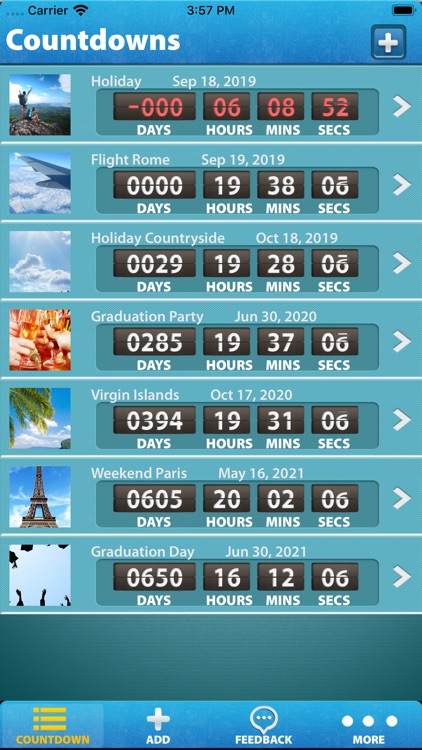 Holiday and Vacation Countdown screenshot-4