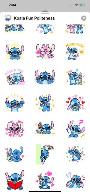 New Stitch; Fun Politeness Sti(圖2)-速報App