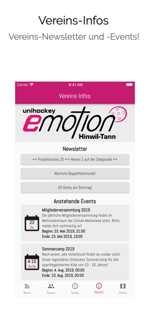 Unihockey emotion Hinwil-Tann(圖4)-速報App